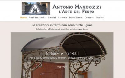 Antonio Marcozzi – L’Arte del Ferro – RISULTATI – Aumento visite – Aumento audience